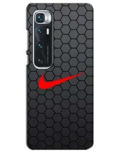 Чехол для Xiaomi Mi 10 Ultra с картинкой «Nike — карбоновая сетка» Чехол для Xiaomi Mi 10 Ultra с картинкой «Nike — карбоновая сетка»