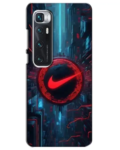 Чехол для Xiaomi Mi 10 Ultra с картинкой «Техногенный стиль Nike»