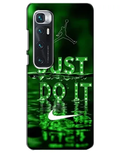 Чехол для Xiaomi Mi 10 Ultra с картинкой «Зеленый неоновый Nike»