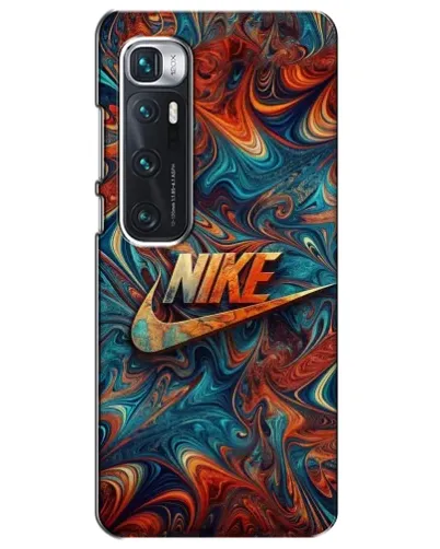 Чехол для Xiaomi Mi 10 Ultra с картинкой «Nike в абстракции»