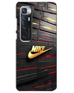 Чехол для Xiaomi Mi 10 Ultra с картинкой «Золотой Nike на металле» Чехол для Xiaomi Mi 10 Ultra с картинкой «Золотой Nike на металле»