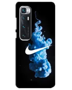 Чехол для Xiaomi Mi 10 Ultra с картинкой «Nike и синий дым» Чехол для Xiaomi Mi 10 Ultra с картинкой «Nike и синий дым»