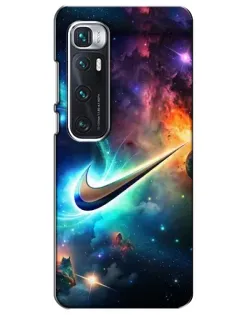 Чехол для Xiaomi Mi 10 Ultra с картинкой «Космический Nike Swoosh» Чехол для Xiaomi Mi 10 Ultra с картинкой «Космический Nike Swoosh»