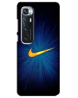 Чехол для Xiaomi Mi 10 Ultra с картинкой «Синий пульс Nike» Чехол для Xiaomi Mi 10 Ultra с картинкой «Синий пульс Nike»