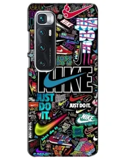 Чехол для Xiaomi Mi 10 Ultra с картинкой «Яркий коллаж Nike» Чехол для Xiaomi Mi 10 Ultra с картинкой «Яркий коллаж Nike»