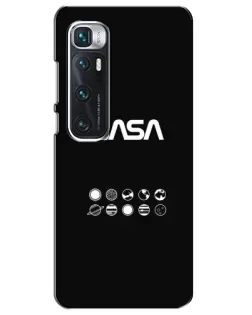 Чехол для Xiaomi Mi 10 Ultra с картинкой «NASA — технический принт» Чехол для Xiaomi Mi 10 Ultra с картинкой «NASA — технический принт»