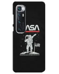 Чехол для Xiaomi Mi 10 Ultra с картинкой «NASA — шагаем по Луне» Чехол для Xiaomi Mi 10 Ultra с картинкой «NASA — шагаем по Луне»