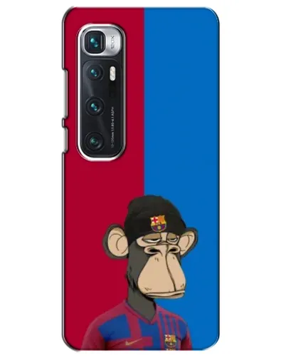 Чехол для Xiaomi Mi 10 Ultra с картинкой «Bored Ape — фанат Барсы» Чехол для Xiaomi Mi 10 Ultra с картинкой «Bored Ape — фанат Барсы»