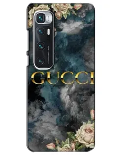 Чехол для Xiaomi Mi 10 Ultra с картинкой «Абстрактные цветы Gucci» Чехол для Xiaomi Mi 10 Ultra с картинкой «Абстрактные цветы Gucci»