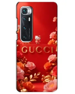 Чехол для Xiaomi Mi 10 Ultra с картинкой «Gucci — золотой сад» Чехол для Xiaomi Mi 10 Ultra с картинкой «Gucci — золотой сад»