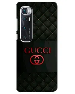Чехол для Xiaomi Mi 10 Ultra с картинкой «Gucci — стеганый черный» Чехол для Xiaomi Mi 10 Ultra с картинкой «Gucci — стеганый черный»