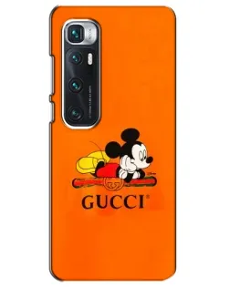 Чехол для Xiaomi Mi 10 Ultra с картинкой «Микки Маус Gucci — оранж» Чехол для Xiaomi Mi 10 Ultra с картинкой «Микки Маус Gucci — оранж»