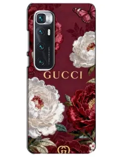 Чехол для Xiaomi Mi 10 Ultra с картинкой «Gucci — бордовые розы» Чехол для Xiaomi Mi 10 Ultra с картинкой «Gucci — бордовые розы»