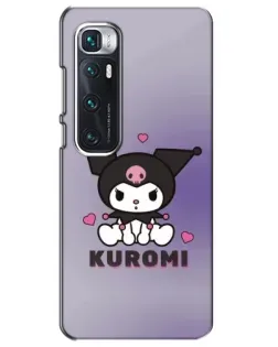 Чехол для Xiaomi Mi 10 Ultra с картинкой «Kuromi — фиолетовый арт»