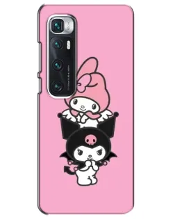 Чехол для Xiaomi Mi 10 Ultra с картинкой «My Melody и Kuromi»