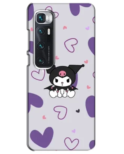 Чехол для Xiaomi Mi 10 Ultra с картинкой «Kuromi и лавандовые сердца»