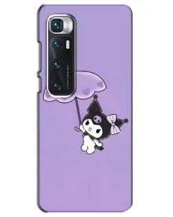 Чехол для Xiaomi Mi 10 Ultra с картинкой «Kuromi с зонтиком»
