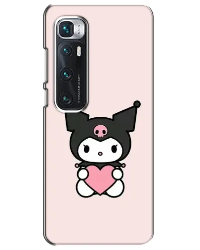 Чехол для Xiaomi Mi 10 Ultra с картинкой «Kuromi и сердце»