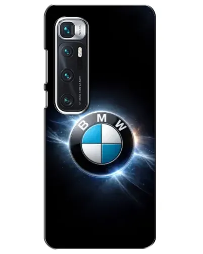 Чехол для Xiaomi Mi 10 Ultra с картинкой «BMW — неоновое сияние»