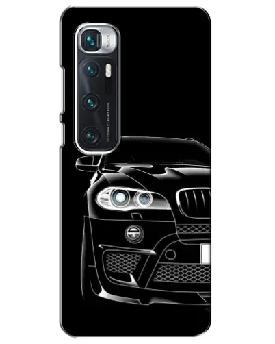 Чехол для Xiaomi Mi 10 Ultra с картинкой «Темный силуэт BMW»