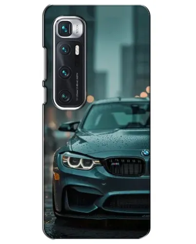 Чехол для Xiaomi Mi 10 Ultra с картинкой «BMW в огнях города»