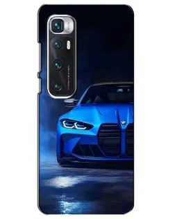 Чехол для Xiaomi Mi 10 Ultra с картинкой «Голубая BMW M4» Чехол для Xiaomi Mi 10 Ultra с картинкой «Голубая BMW M4»