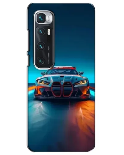 Чехол для Xiaomi Mi 10 Ultra с картинкой «BMW — огни неона» Чехол для Xiaomi Mi 10 Ultra с картинкой «BMW — огни неона»