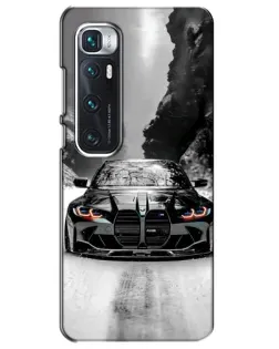 Чехол для Xiaomi Mi 10 Ultra с картинкой «BMW — акварельный дрифт» Чехол для Xiaomi Mi 10 Ultra с картинкой «BMW — акварельный дрифт»