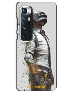 Чехол для Xiaomi Mi 10 Ultra с картинкой «PUBG — боец в пыли»