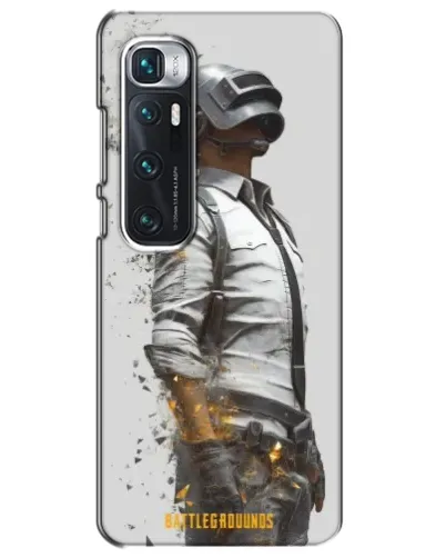Чехол для Xiaomi Mi 10 Ultra с картинкой «PUBG — боец в пыли»