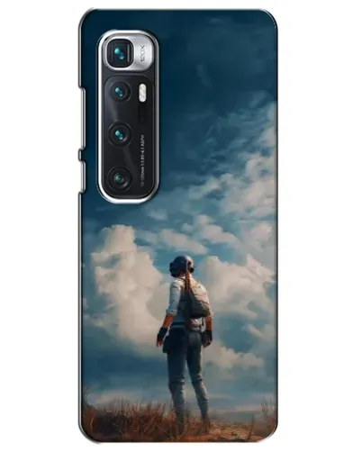 Чехол для Xiaomi Mi 10 Ultra с картинкой «Герой PUBG на скале»