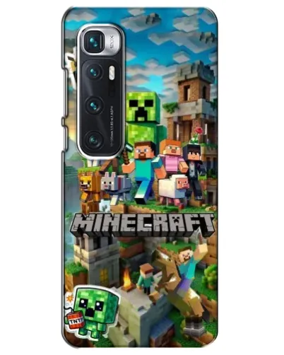 Чехол для Xiaomi Mi 10 Ultra с картинкой «Замок Minecraft»