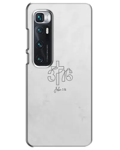 Чехол для Xiaomi Mi 10 Ultra с картинкой «Иоанна 3:16 Крест»
