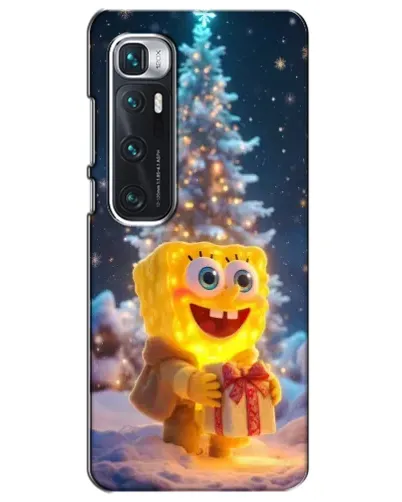 Чехол для Xiaomi Mi 10 Ultra с картинкой «Рождественский Спанч Боб» Чехол для Xiaomi Mi 10 Ultra с картинкой «Рождественский Спанч Боб»
