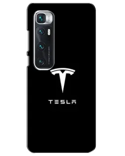 Чехол для Xiaomi Mi 10 Ultra с картинкой «Tesla White Logo» Чехол для Xiaomi Mi 10 Ultra с картинкой «Tesla White Logo»