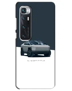Чехол для Xiaomi Mi 10 Ultra с картинкой «Серебристый Cybertruck Tesla» Чехол для Xiaomi Mi 10 Ultra с картинкой «Серебристый Cybertruck Tesla»