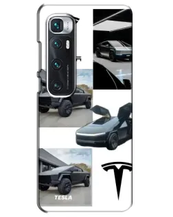 Чехол для Xiaomi Mi 10 Ultra с картинкой «Коллаж Cybertruck Tesla» Чехол для Xiaomi Mi 10 Ultra с картинкой «Коллаж Cybertruck Tesla»