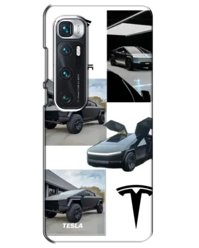 Чехол для Xiaomi Mi 10 Ultra с картинкой «Коллаж Cybertruck Tesla» Чехол для Xiaomi Mi 10 Ultra с картинкой «Коллаж Cybertruck Tesla»