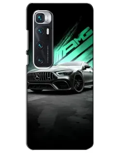 Чехол для Xiaomi Mi 10 Ultra с картинкой «Темный Mercedes AMG»