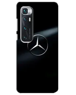 Чехол для Xiaomi Mi 10 Ultra с картинкой «Mercedes на металле»