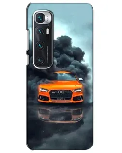 Чехол для Xiaomi Mi 10 Ultra с картинкой «Audi в облаках дыма» Чехол для Xiaomi Mi 10 Ultra с картинкой «Audi в облаках дыма»