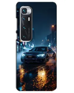 Чехол для Xiaomi Mi 10 Ultra с картинкой «Ночной город и Audi» Чехол для Xiaomi Mi 10 Ultra с картинкой «Ночной город и Audi»