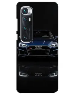 Чехол для Xiaomi Mi 10 Ultra с картинкой «Audi — ночное отражение» Чехол для Xiaomi Mi 10 Ultra с картинкой «Audi — ночное отражение»