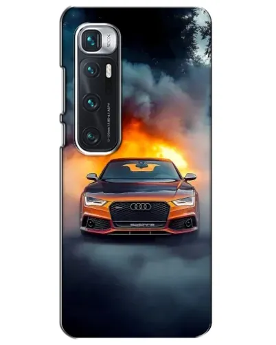 Чехол для Xiaomi Mi 10 Ultra с картинкой «Audi в огненном дыму» Чехол для Xiaomi Mi 10 Ultra с картинкой «Audi в огненном дыму»