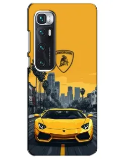 Чехол для Xiaomi Mi 10 Ultra с картинкой «Желтый Lamborghini город» Чехол для Xiaomi Mi 10 Ultra с картинкой «Желтый Lamborghini город»