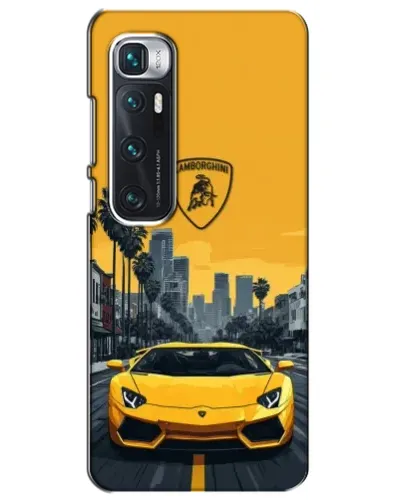 Чехол для Xiaomi Mi 10 Ultra с картинкой «Желтый Lamborghini город» Чехол для Xiaomi Mi 10 Ultra с картинкой «Желтый Lamborghini город»