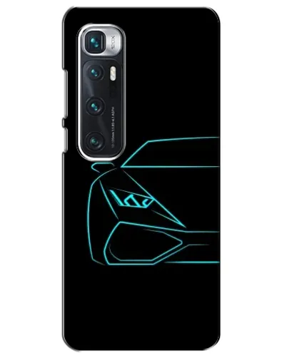Чехол для Xiaomi Mi 10 Ultra с картинкой «Голубой силуэт Lamborghini» Чехол для Xiaomi Mi 10 Ultra с картинкой «Голубой силуэт Lamborghini»