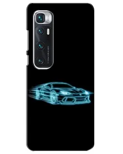 Чехол для Xiaomi Mi 10 Ultra с картинкой «Неоновый контур Lamborghini» Чехол для Xiaomi Mi 10 Ultra с картинкой «Неоновый контур Lamborghini»