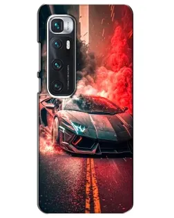 Чехол для Xiaomi Mi 10 Ultra с картинкой «Lamborghini красный дым» Чехол для Xiaomi Mi 10 Ultra с картинкой «Lamborghini красный дым»