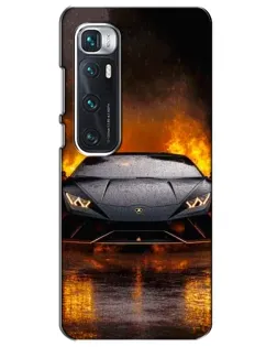 Чехол для Xiaomi Mi 10 Ultra с картинкой «Lamborghini в огне» Чехол для Xiaomi Mi 10 Ultra с картинкой «Lamborghini в огне»